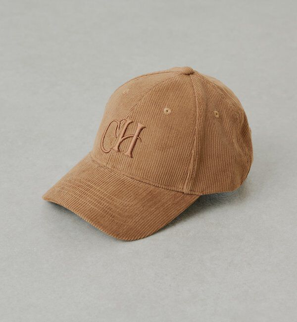  「コーデュロイロゴキャップ」|ハット|
