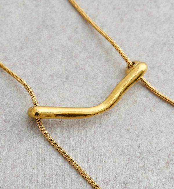  「スネークウェーブネックレス」|ネックレス|