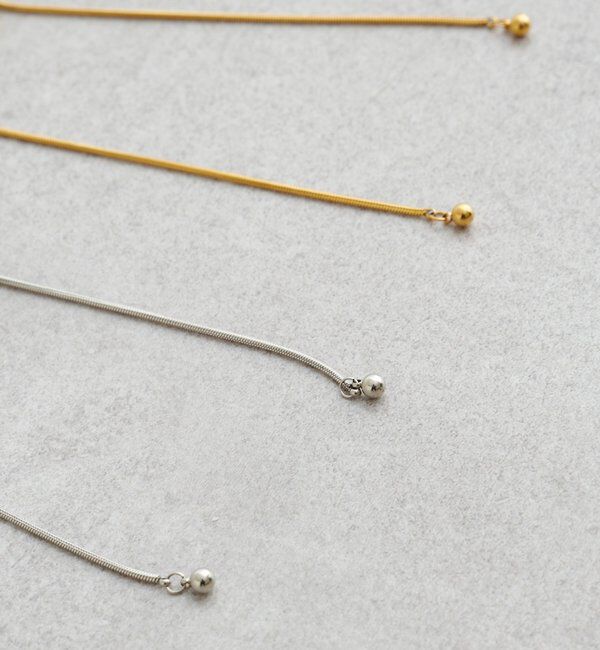  「スネークウェーブネックレス」|ネックレス|