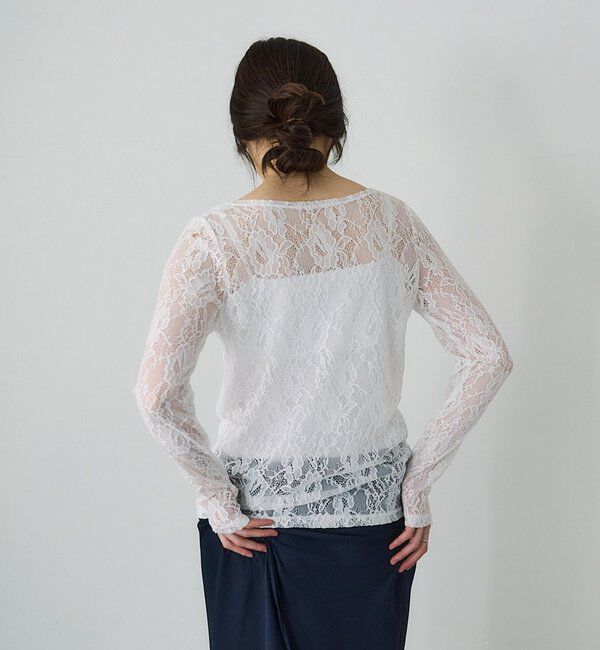  「レースプルオーバー」|Tシャツ・カットソー|
