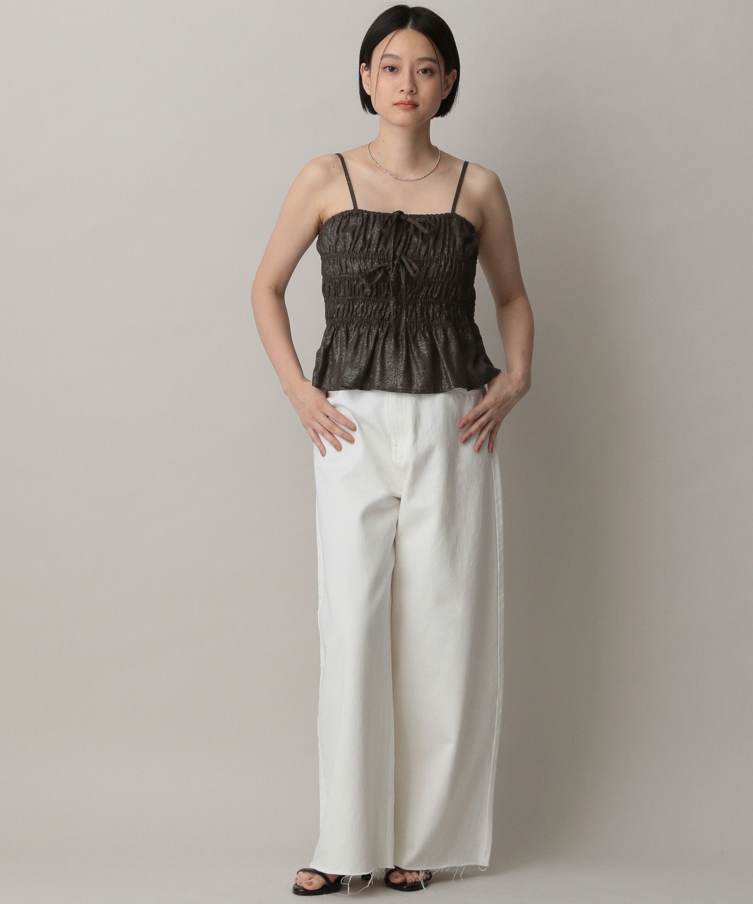 A part by 「ハクキャミビスチェ」|キャミソール|