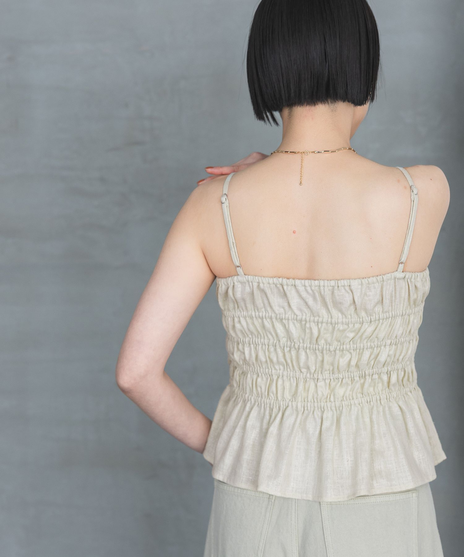 A part by 「ハクキャミビスチェ」|キャミソール|