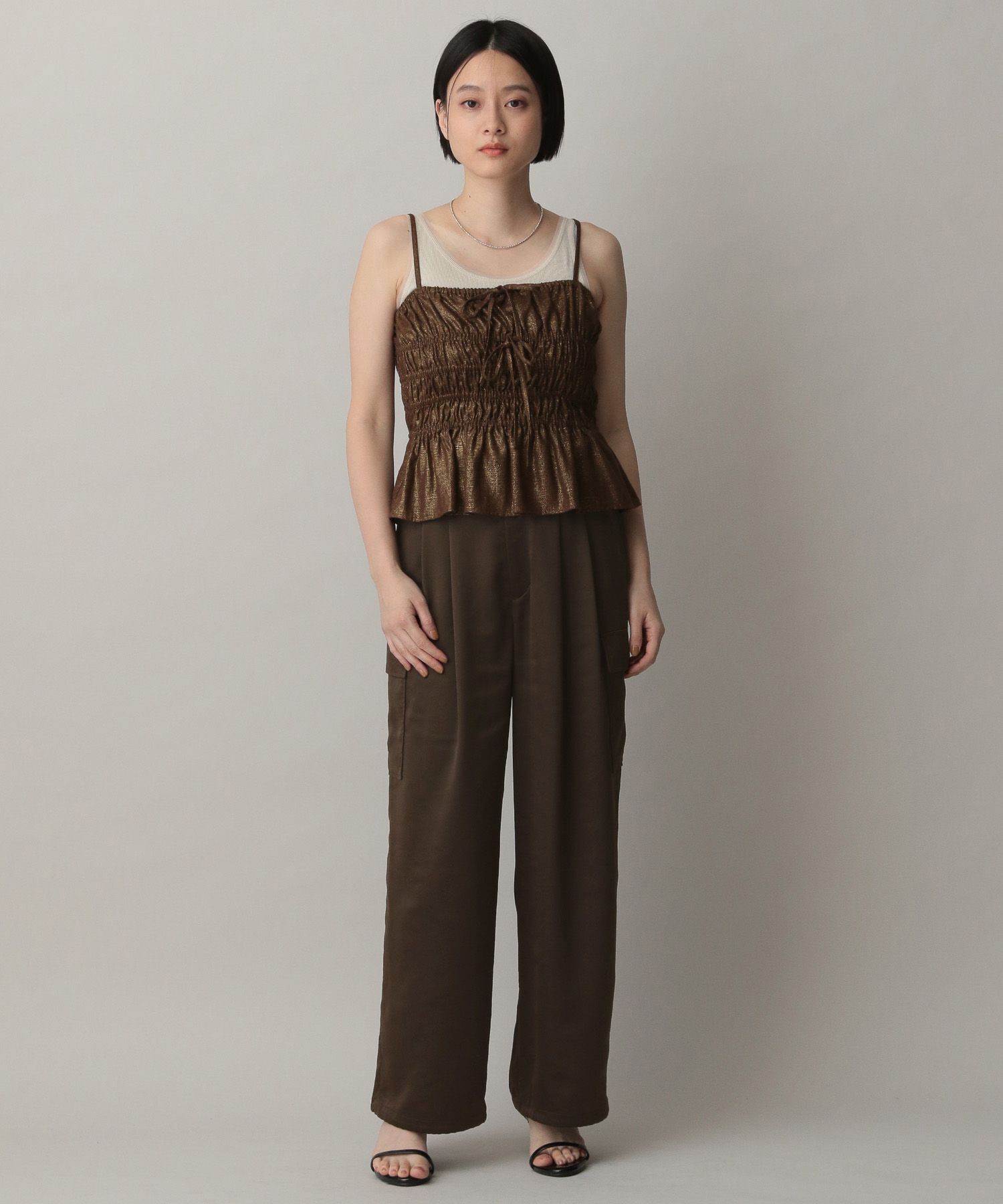 A part by 「ハクキャミビスチェ」|キャミソール|