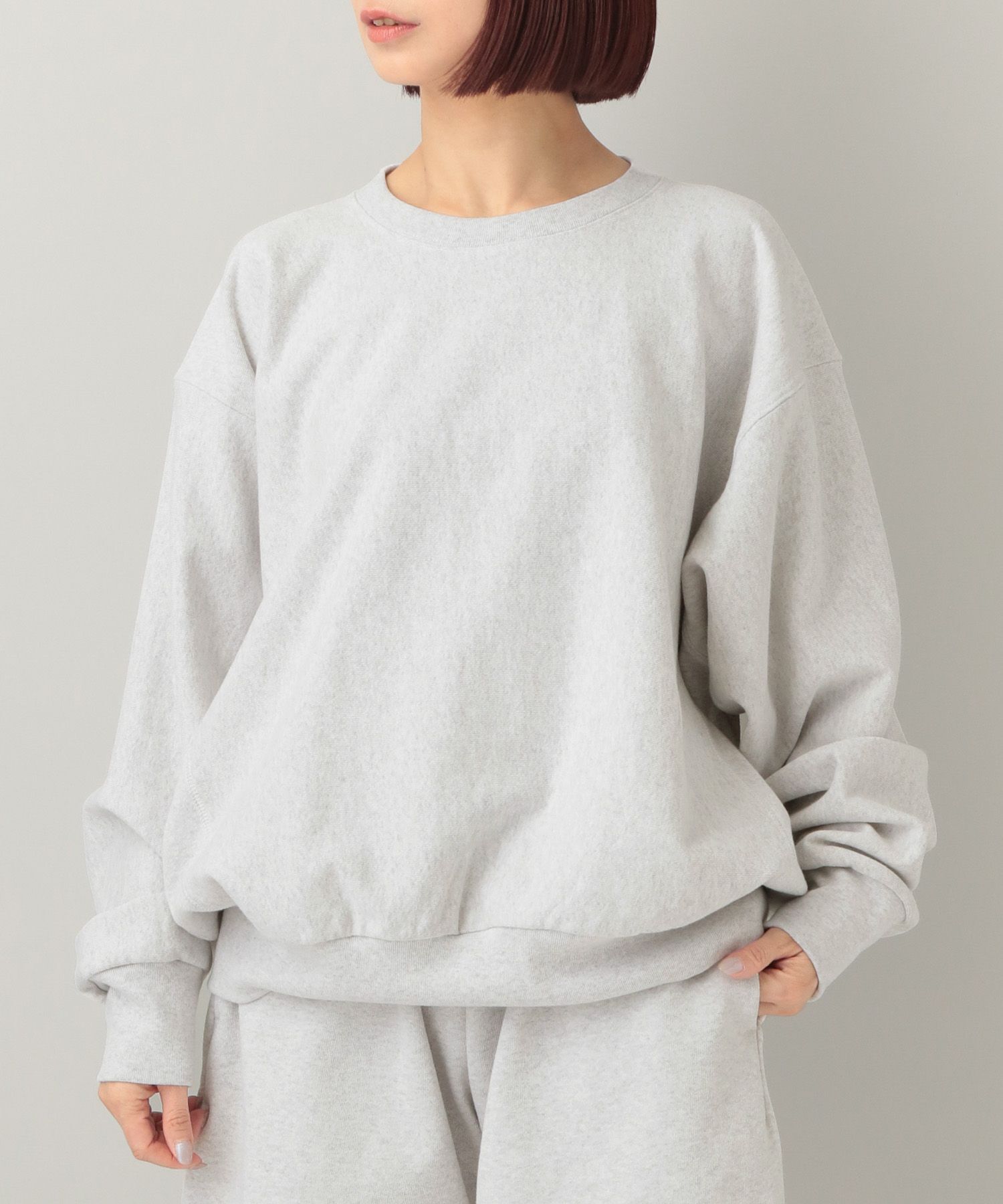 A part by 「【e/rm・コラボ】AOR＊e/rm ／BIGウラケプルオーバー」|スウェット・ジャージ|