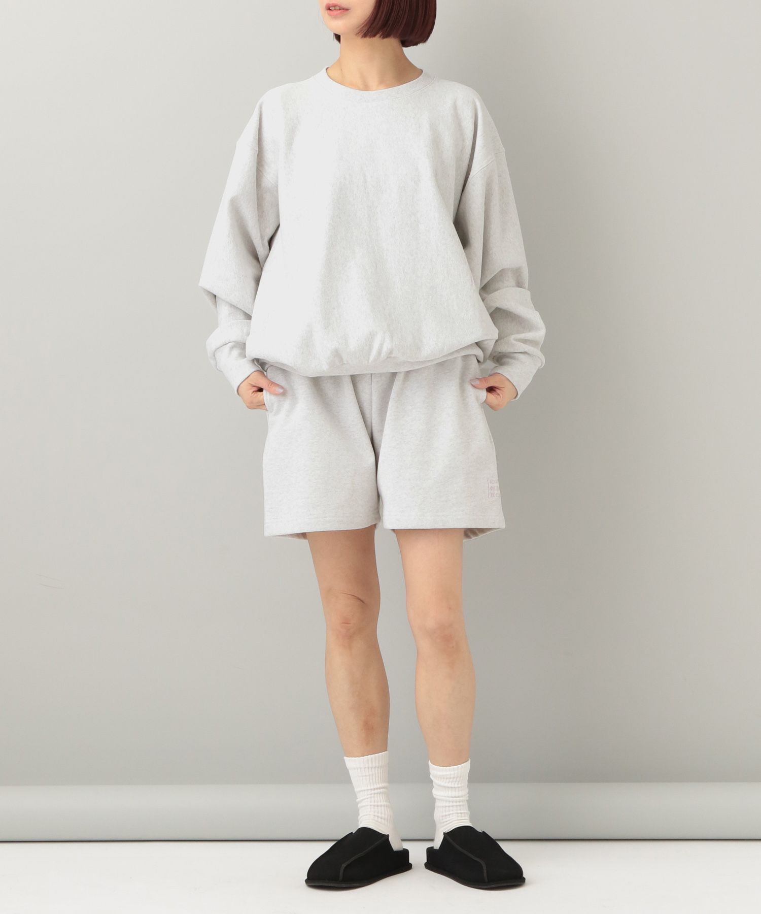 A part by 「【e/rm・コラボ】AOR＊e/rm ／BIGウラケプルオーバー」|スウェット・ジャージ|