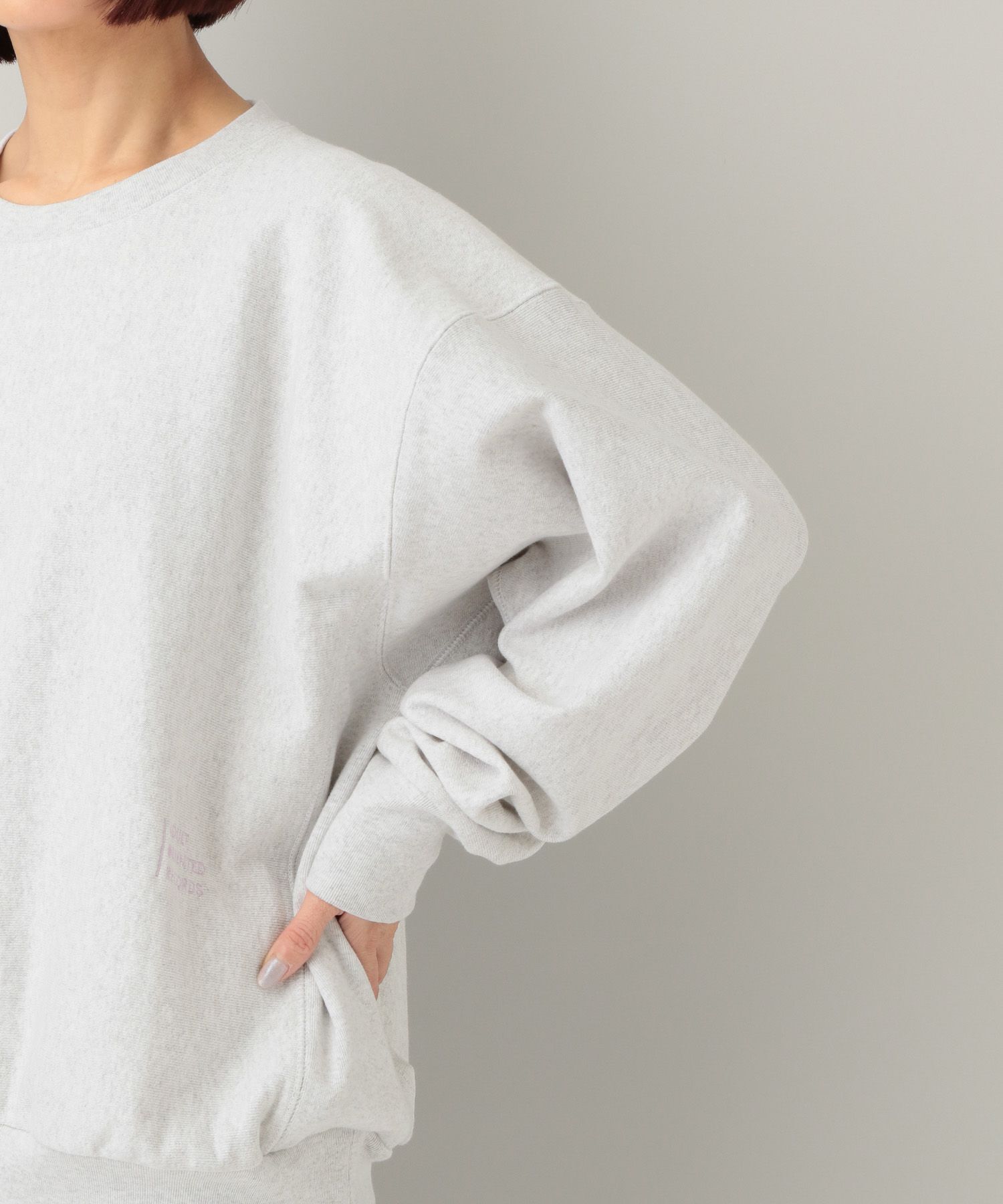 A part by 「【e/rm・コラボ】AOR＊e/rm ／BIGウラケプルオーバー」|スウェット・ジャージ|