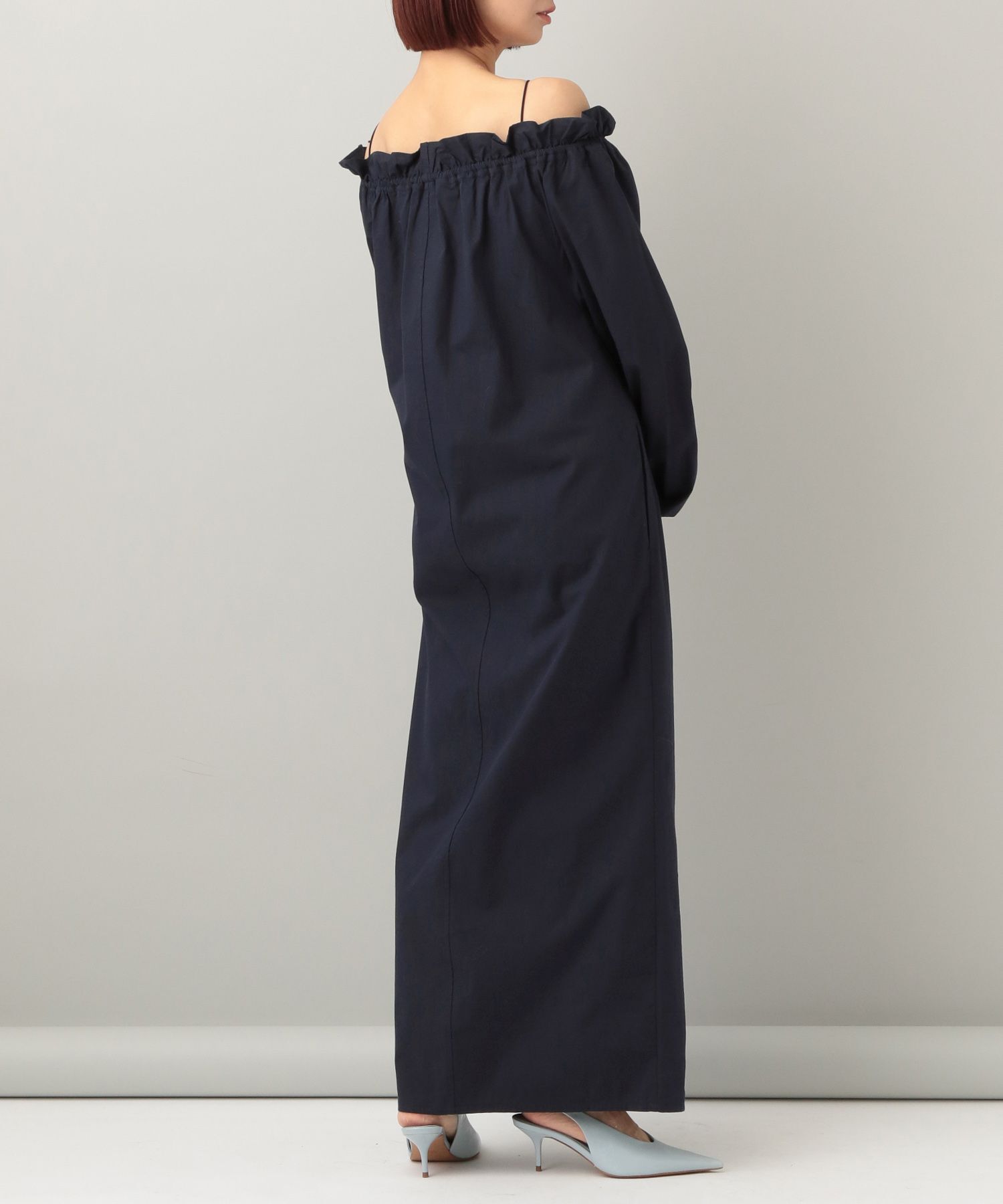 A part by 「オフショルフリルドレス」|ワンピース|