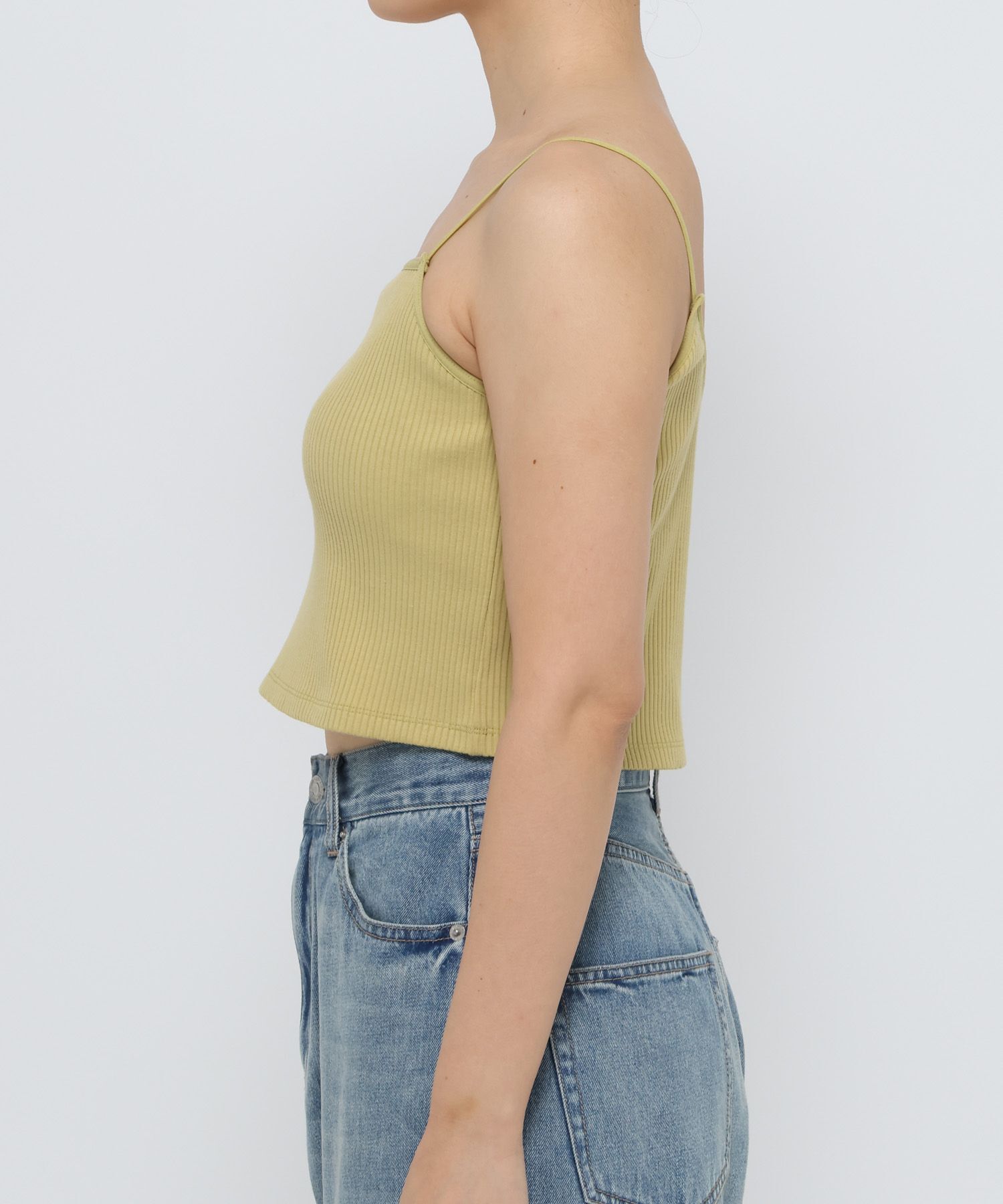 LOWRYS FARM「スタイルＵＰアシメショートキャミソール」|Tシャツ・カットソー|