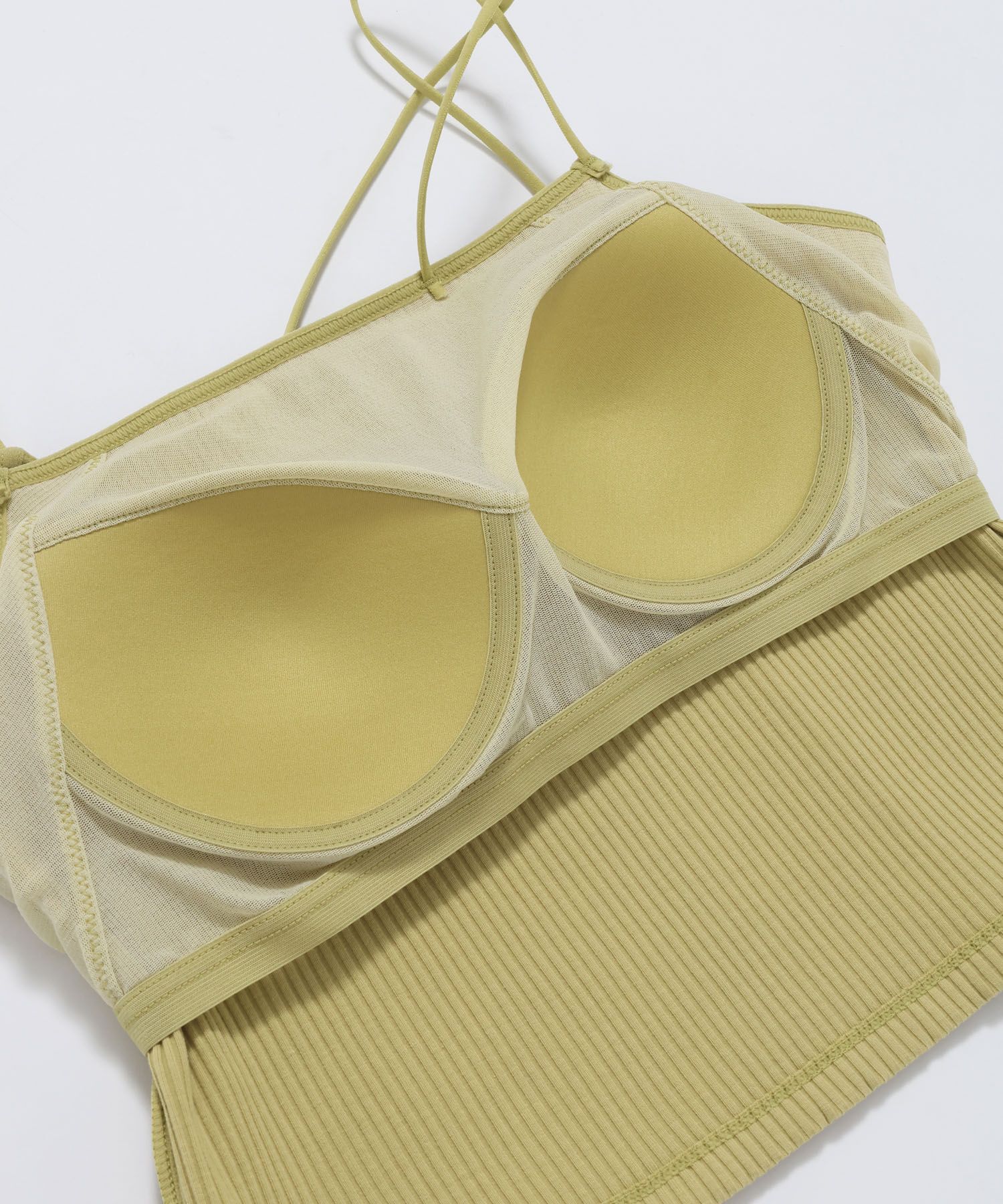 LOWRYS FARM「スタイルＵＰアシメショートキャミソール」|Tシャツ・カットソー|