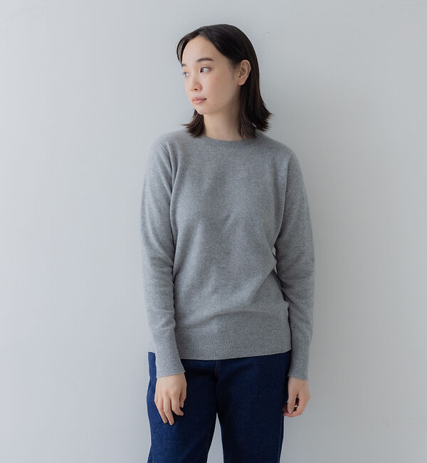 collex「ウルグアイウールプルオーバー」|ニット・セーター|グレー