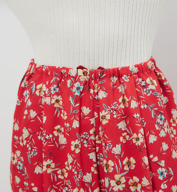 Rouge vif「フレンチフラワープリントワイドパンツ」|その他|
