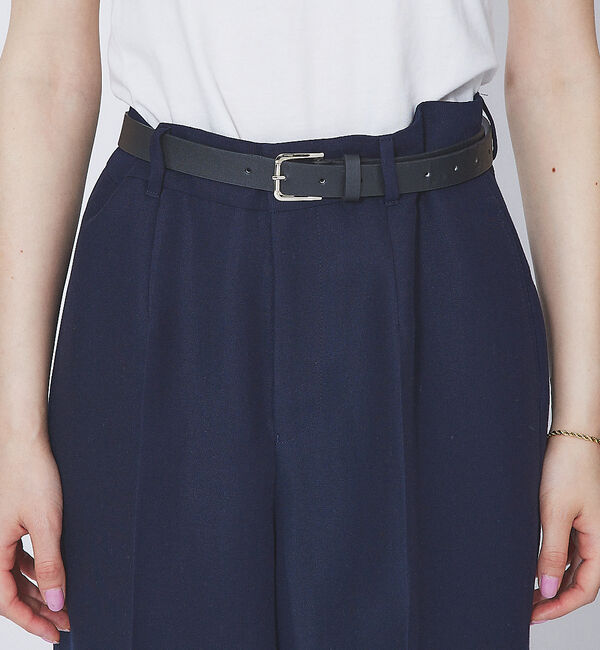 Rouge vif「ベルト付きノンタックワイドパンツ」|その他|