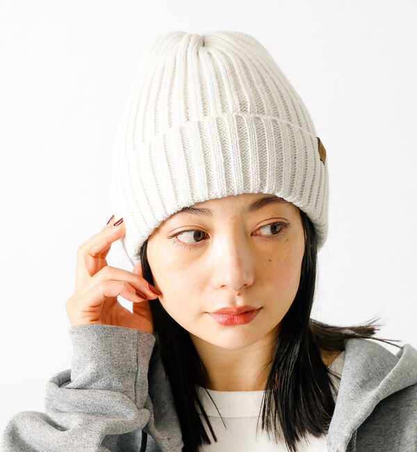Rouge vif「【Ruben】リブボアニット帽 /  RIB BORE WATCH」|その他|アイボリー