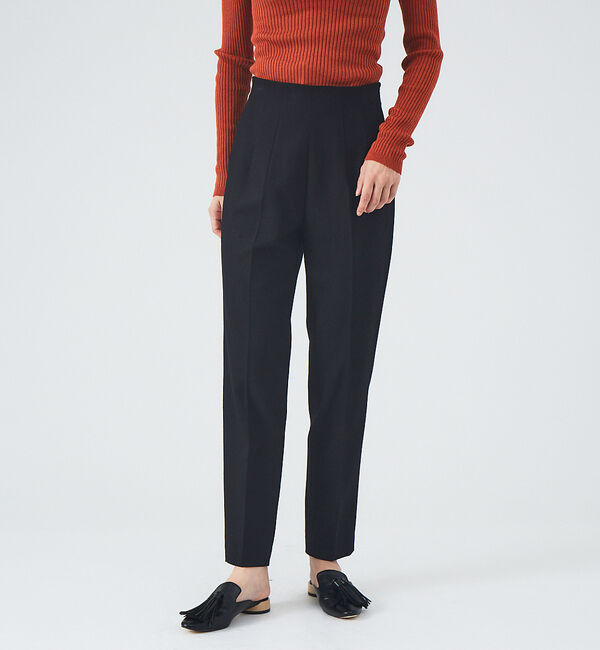 qualite「【セットアップ対応】スラブシャークスキンハイウエストパンツ」|その他|グレー