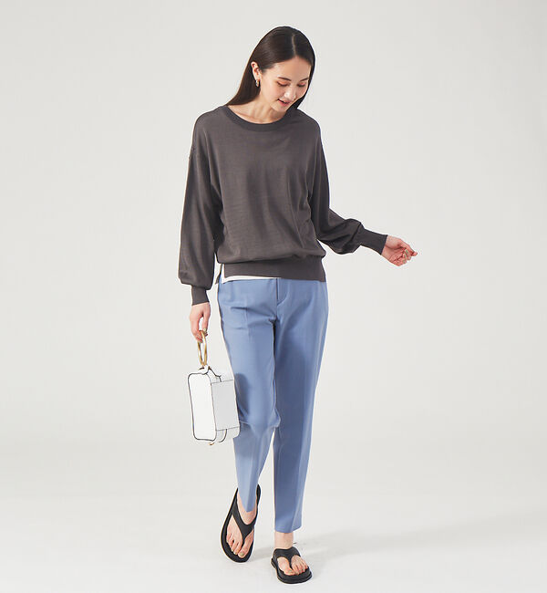 qualite「《2022新色登場》ストレッチシガレットパンツ」|その他|