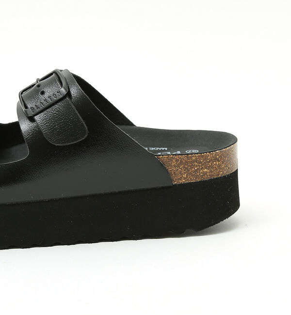 AU BANNISTER「●PLAKTON ダブルベルト厚底サンダル」|サンダル|