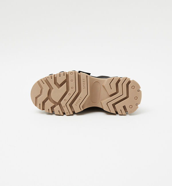 AU BANNISTER「【LAROUTE】キルティングファースニーカー」|スニーカー|