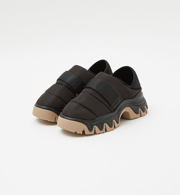 AU BANNISTER「【LAROUTE】キルティングファースニーカー」|スニーカー|