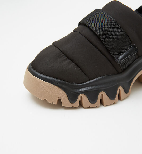 AU BANNISTER「【LAROUTE】キルティングファースニーカー」|スニーカー|