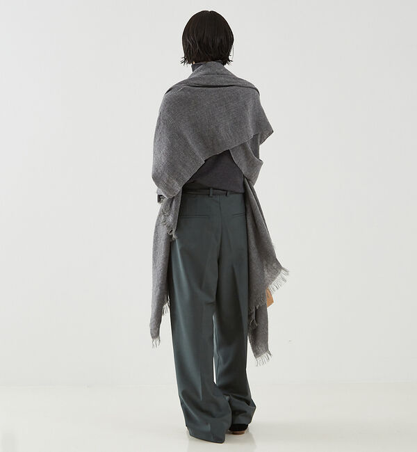 The Store by C' 「【ROHE】Wide Leg Double Pleated Trousers／ワ」|その他|