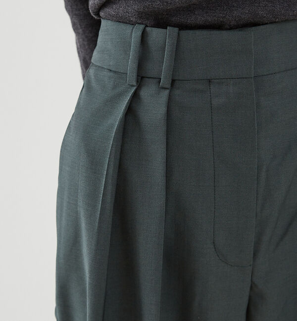 The Store by C' 「【ROHE】Wide Leg Double Pleated Trousers／ワ」|その他|