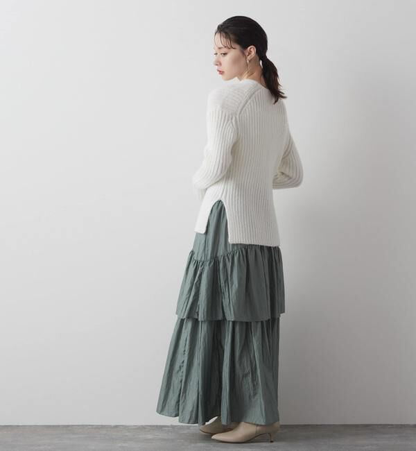 Liesse「モヘア混ニットカーディガン」|ニット・セーター|