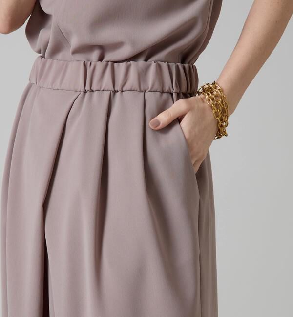 Liesse「タックコクーンスカート」|スカート|