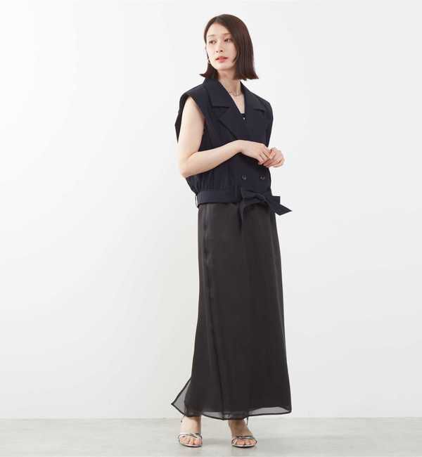 Soffitto「2WAYストレッチノースリーブブルゾン」|ブルゾン・スタジャン|