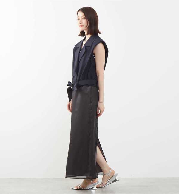 Soffitto「2WAYストレッチノースリーブブルゾン」|ブルゾン・スタジャン|