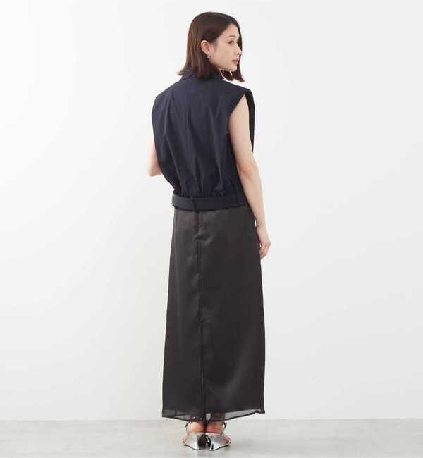 Soffitto「2WAYストレッチノースリーブブルゾン」|ブルゾン・スタジャン|