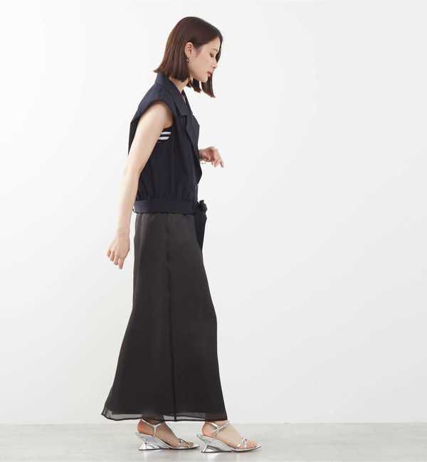 Soffitto「2WAYストレッチノースリーブブルゾン」|ブルゾン・スタジャン|