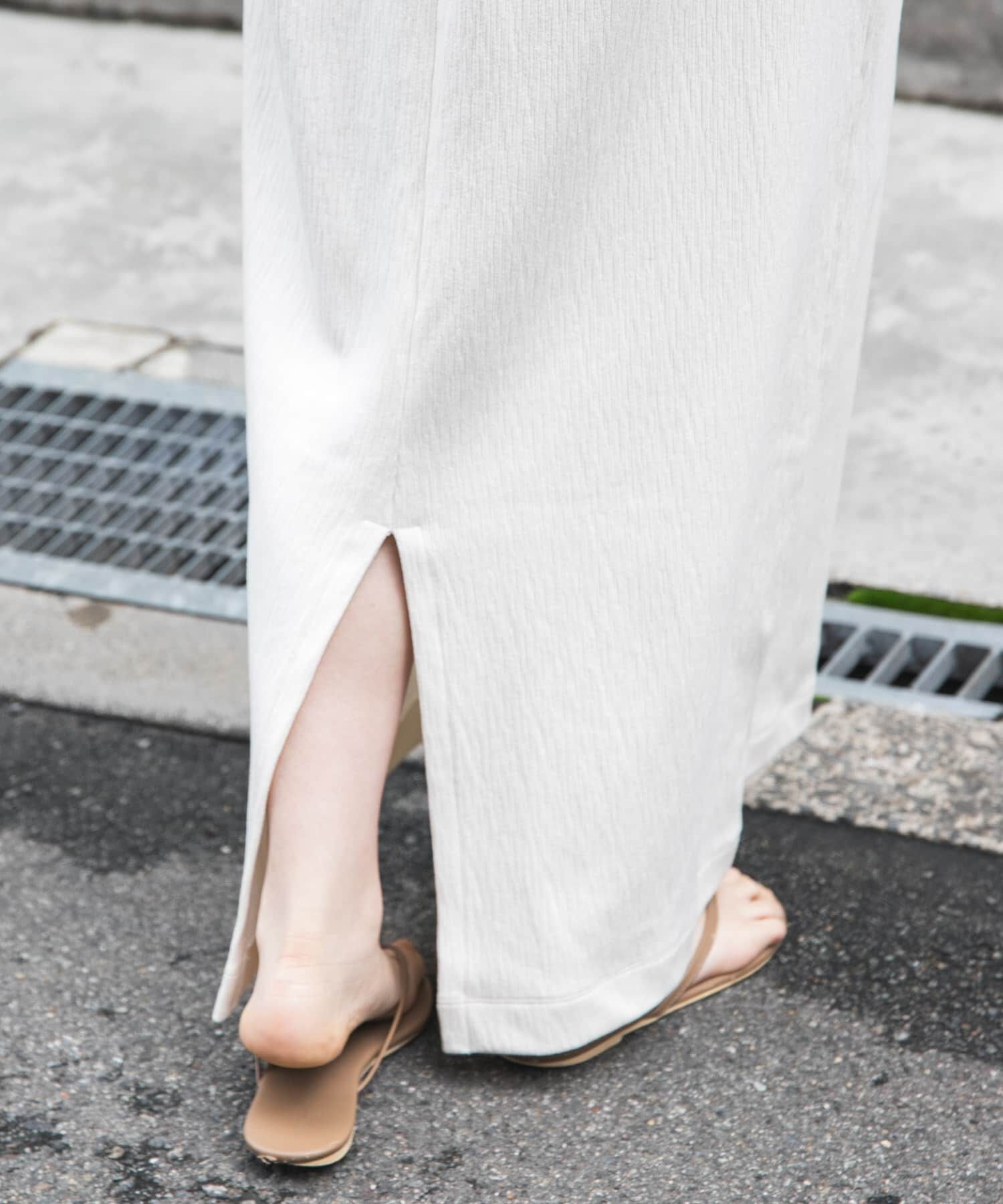 URBAN RESEARCH DOORS「FORK&SPOON　バックレイヤードカットソーワンピース」|ワンピース|