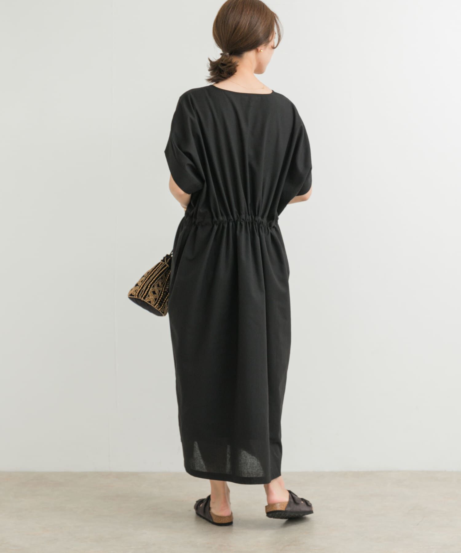 URBAN RESEARCH DOORS「『WEB/一部店舗限定ｻｲｽﾞ』『UR TECH 高機能ﾘﾈﾝ』ｳｴｽﾄｷﾞｬｻﾞ 」|ワンピース|