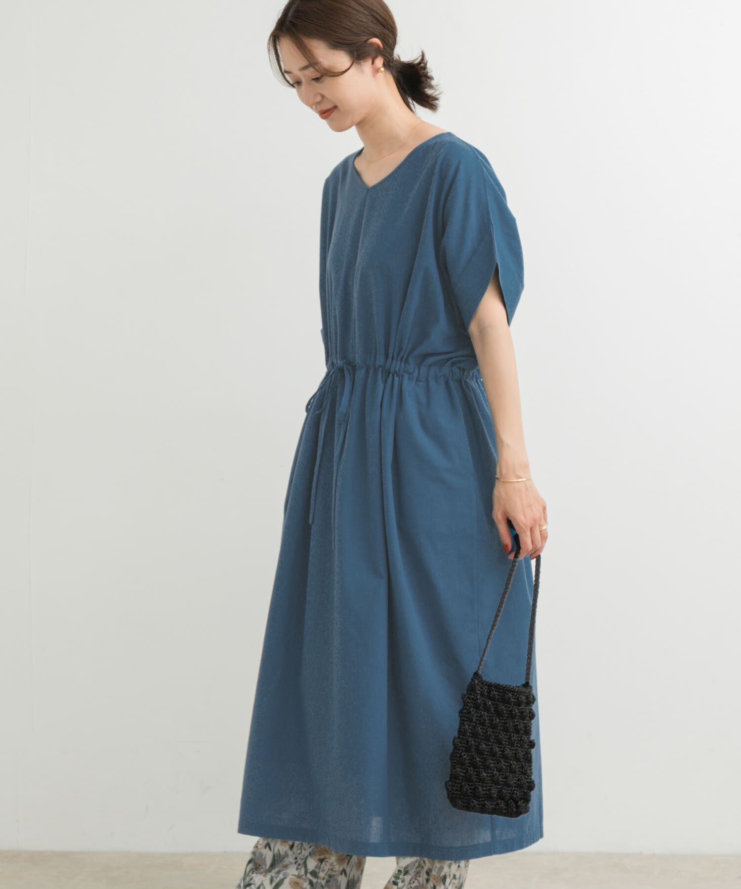 URBAN RESEARCH DOORS「『WEB/一部店舗限定ｻｲｽﾞ』『UR TECH 高機能ﾘﾈﾝ』ｳｴｽﾄｷﾞｬｻﾞ 」|ワンピース|