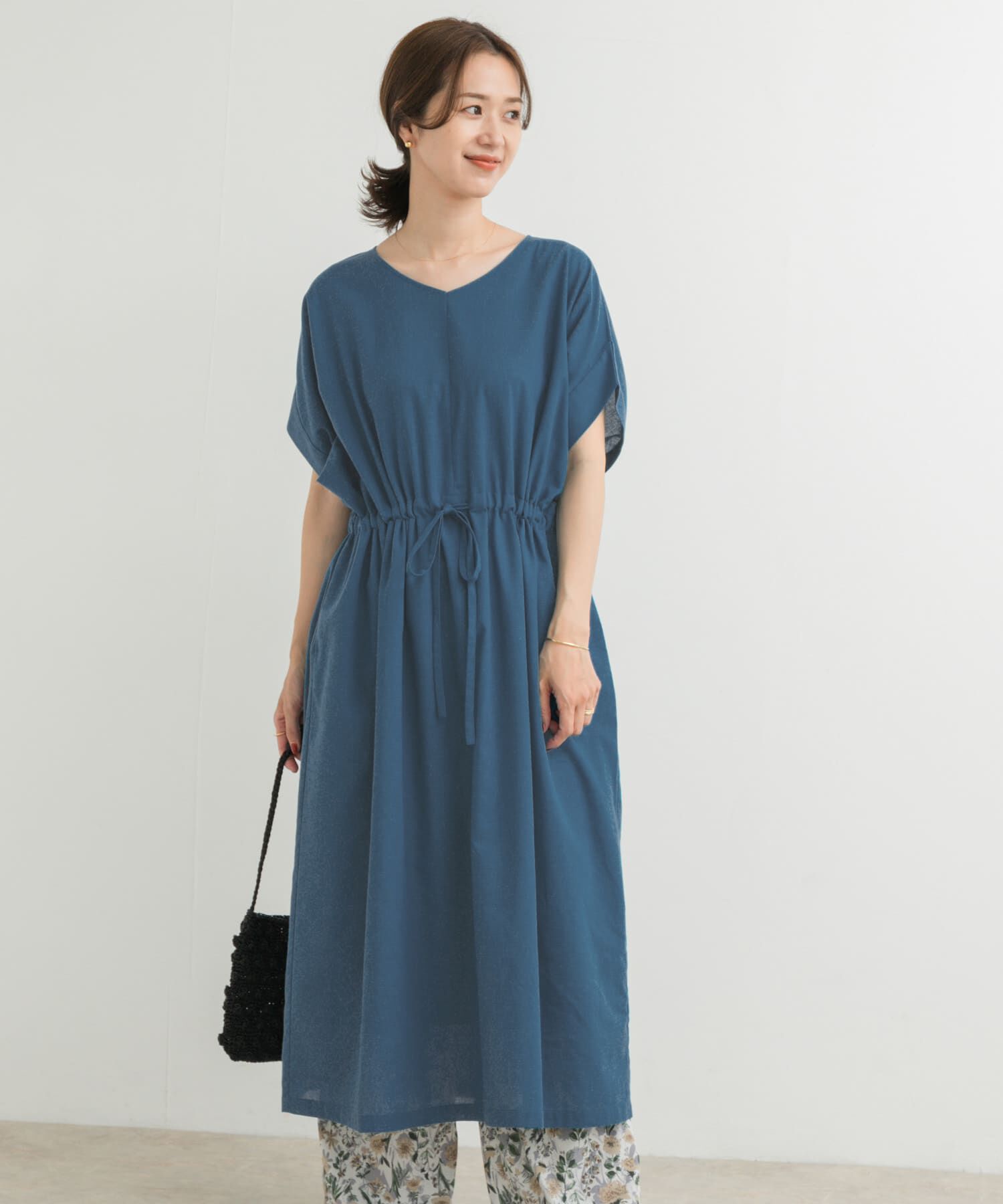 URBAN RESEARCH DOORS「『WEB/一部店舗限定ｻｲｽﾞ』『UR TECH 高機能ﾘﾈﾝ』ｳｴｽﾄｷﾞｬｻﾞ 」|ワンピース|