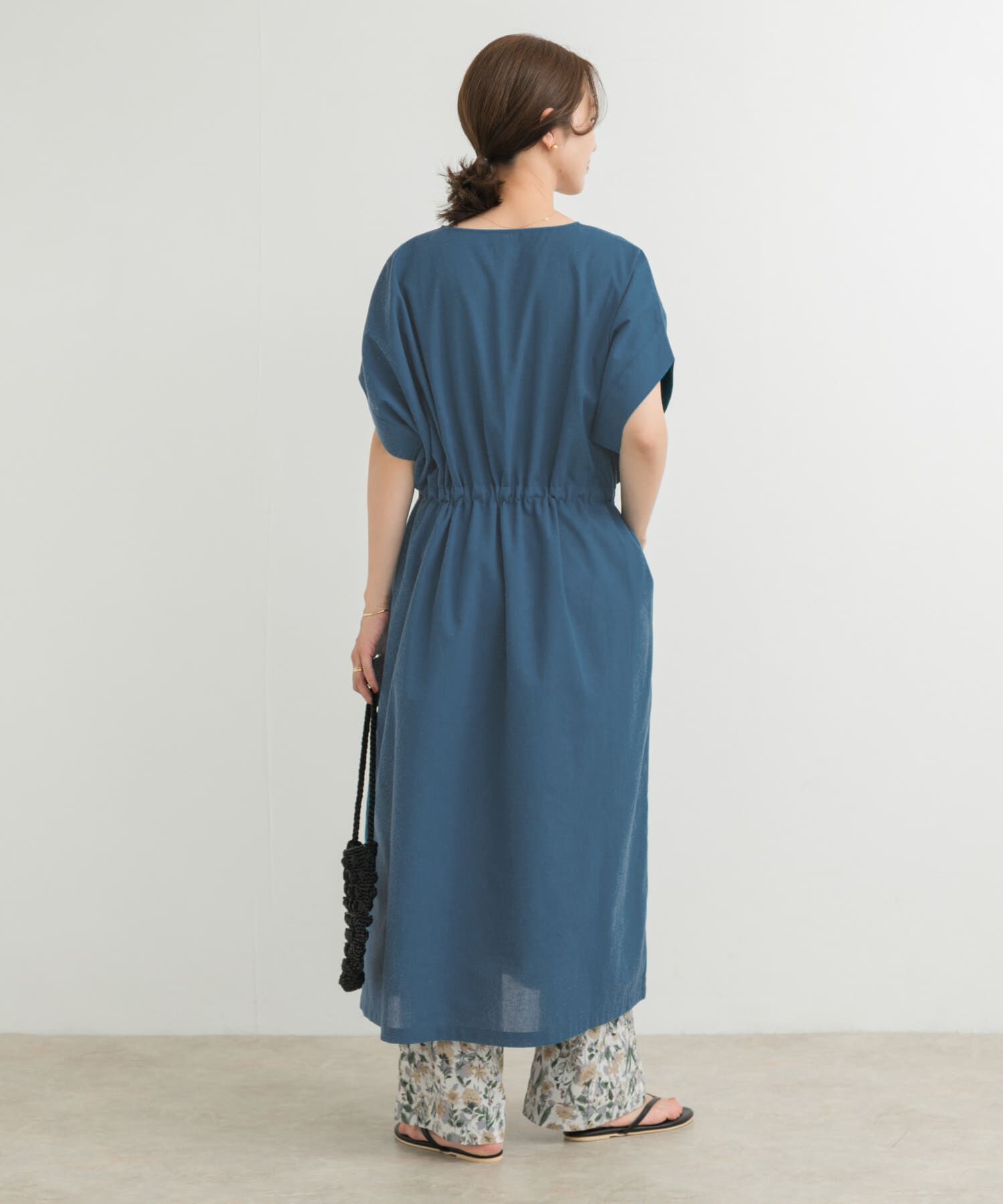 URBAN RESEARCH DOORS「『WEB/一部店舗限定ｻｲｽﾞ』『UR TECH 高機能ﾘﾈﾝ』ｳｴｽﾄｷﾞｬｻﾞ 」|ワンピース|