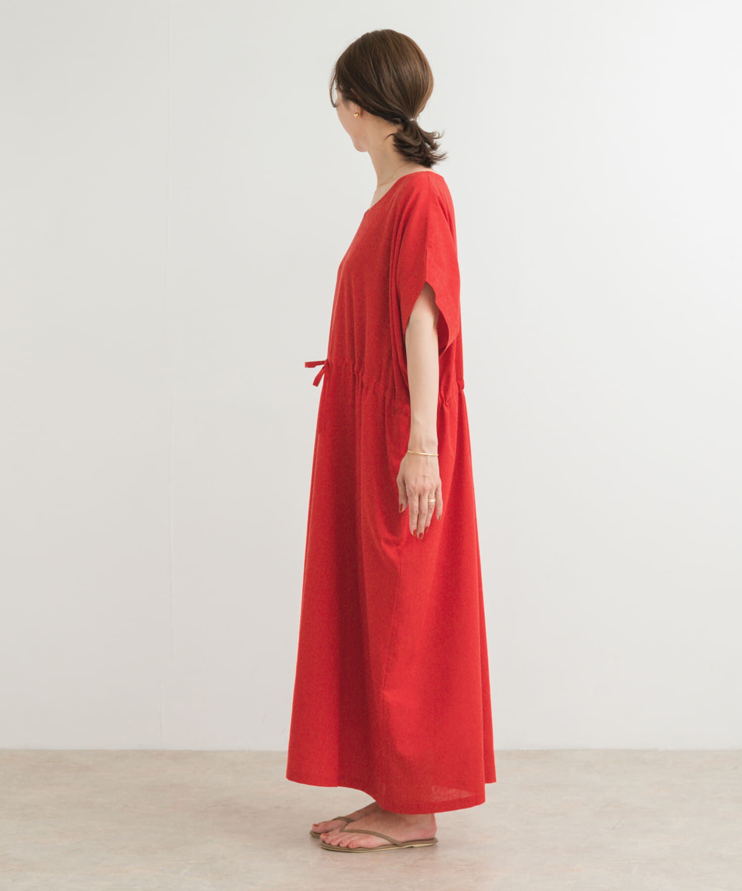 URBAN RESEARCH DOORS「『WEB/一部店舗限定ｻｲｽﾞ』『UR TECH 高機能ﾘﾈﾝ』ｳｴｽﾄｷﾞｬｻﾞ 」|ワンピース|