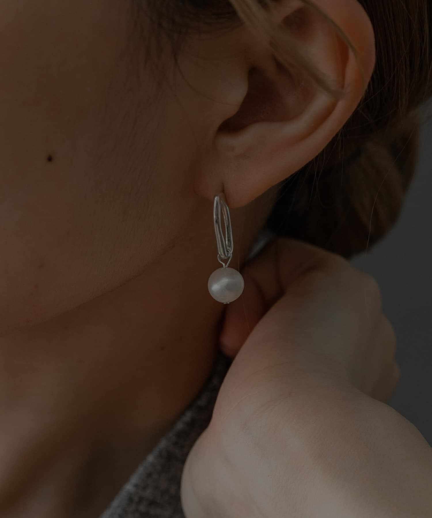 SMELLY「SMELLY so&rsquo;　pearl drop pierce」|ピアス|