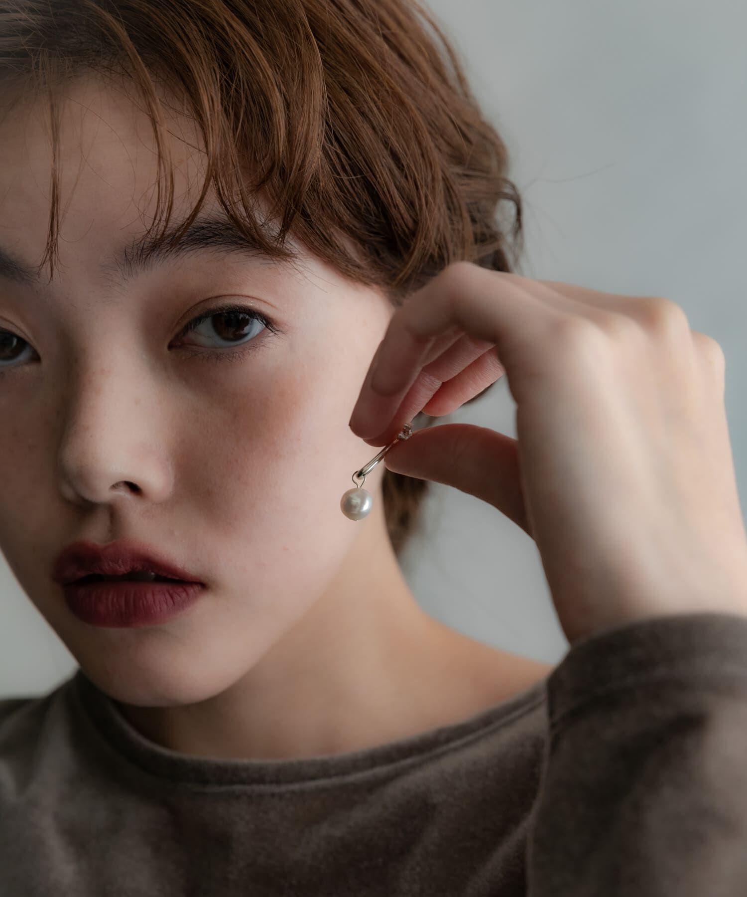 SMELLY「SMELLY so&rsquo;　pearl drop pierce」|ピアス|