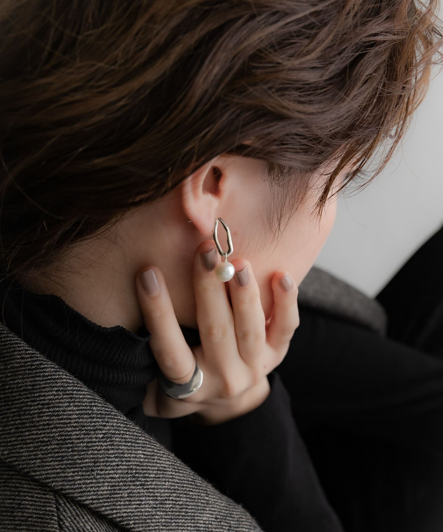 SMELLY「SMELLY so&rsquo;　pearl drop pierce」|ピアス|