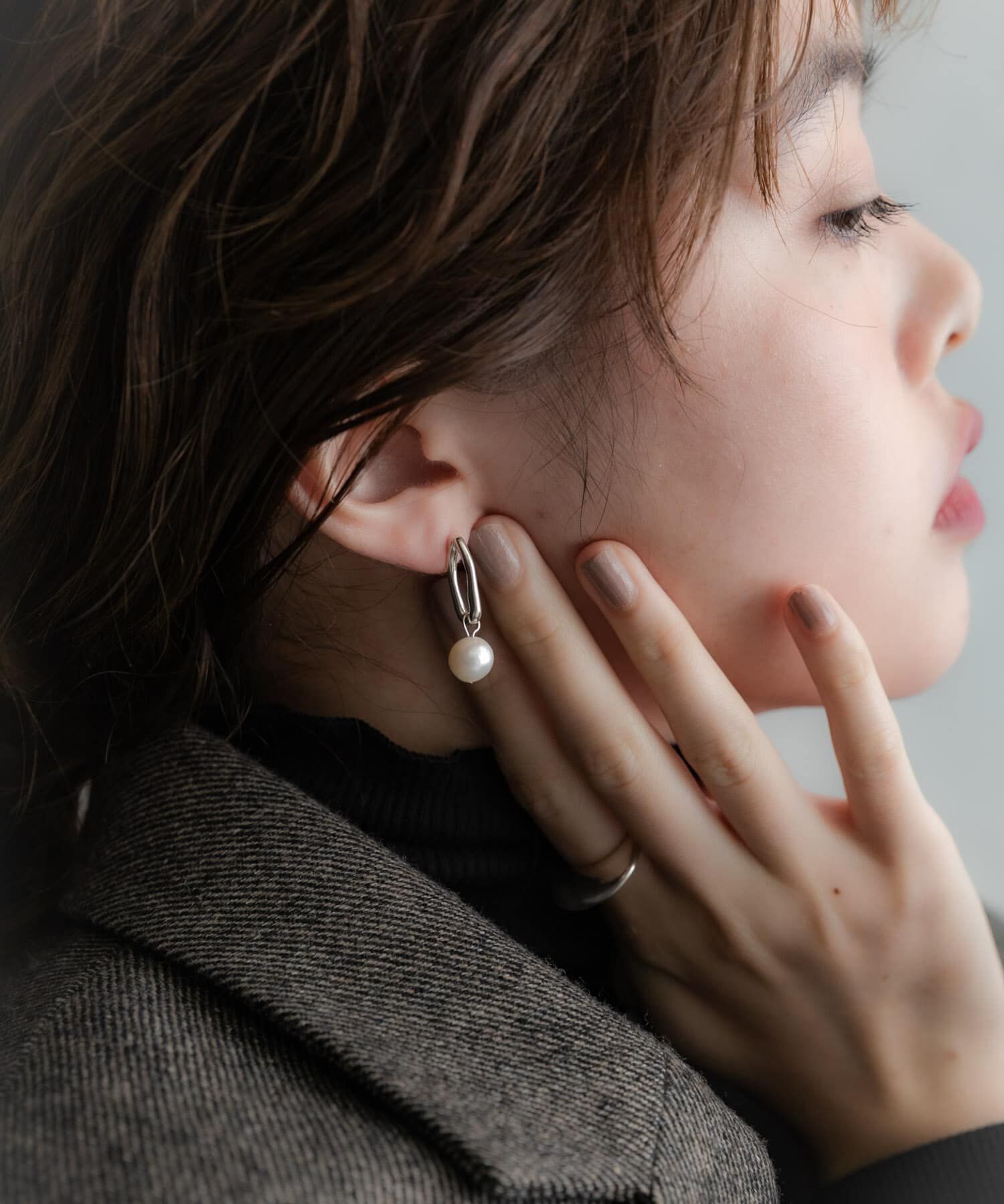 SMELLY「SMELLY so&rsquo;　pearl drop pierce」|ピアス|