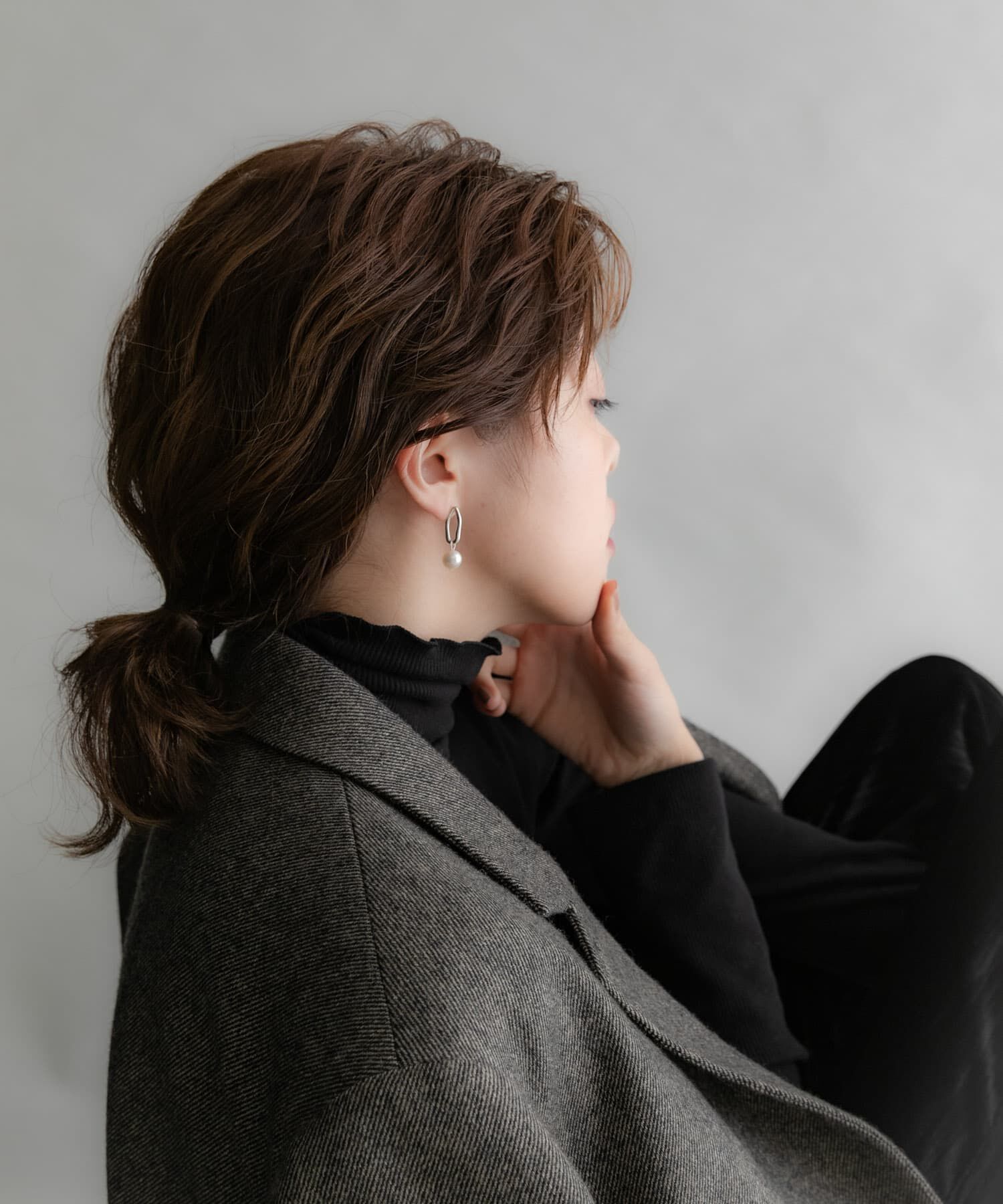 SMELLY「SMELLY so&rsquo;　pearl drop pierce」|ピアス|