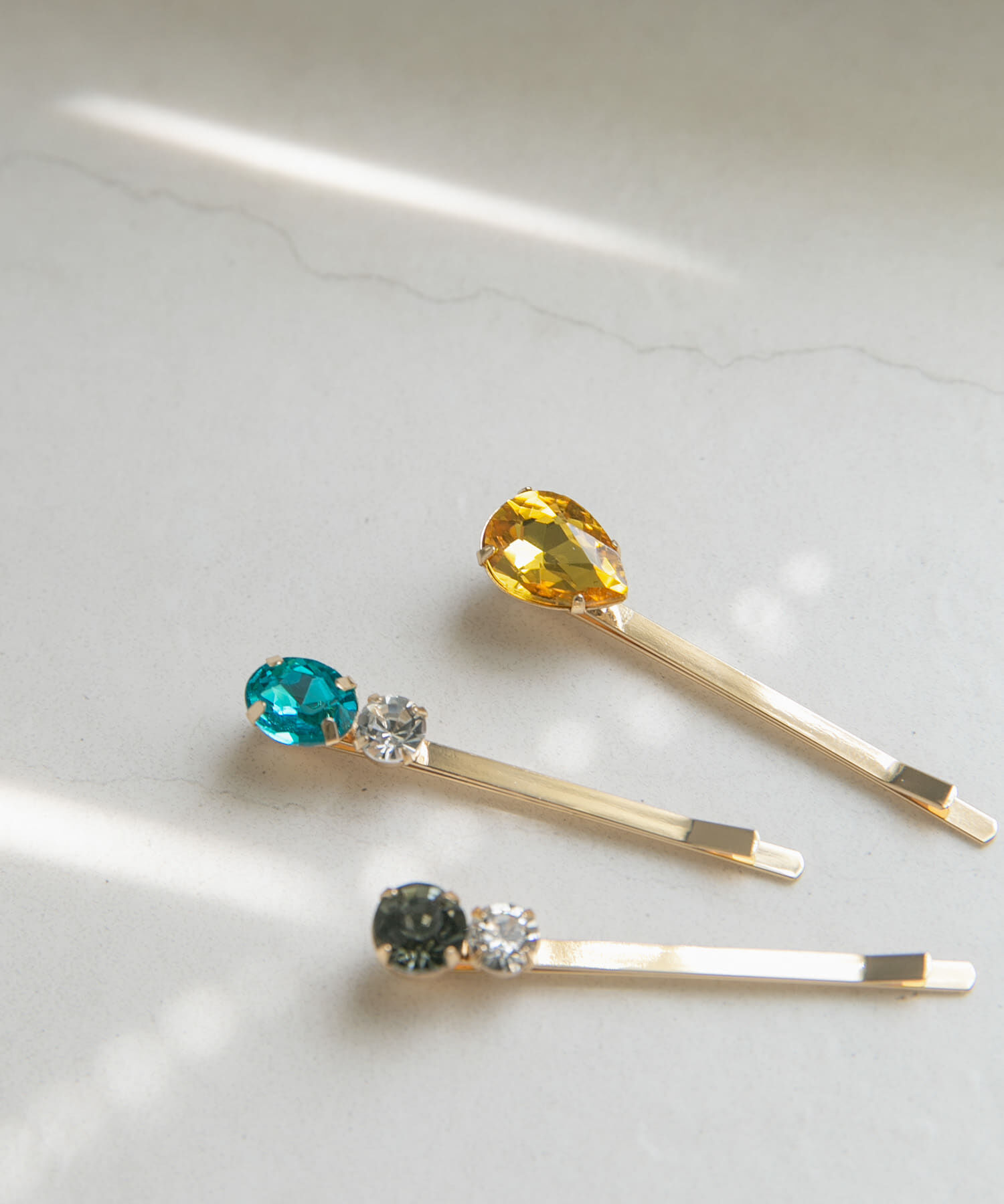 SMELLY「ビジュー3セットピン」|その他|