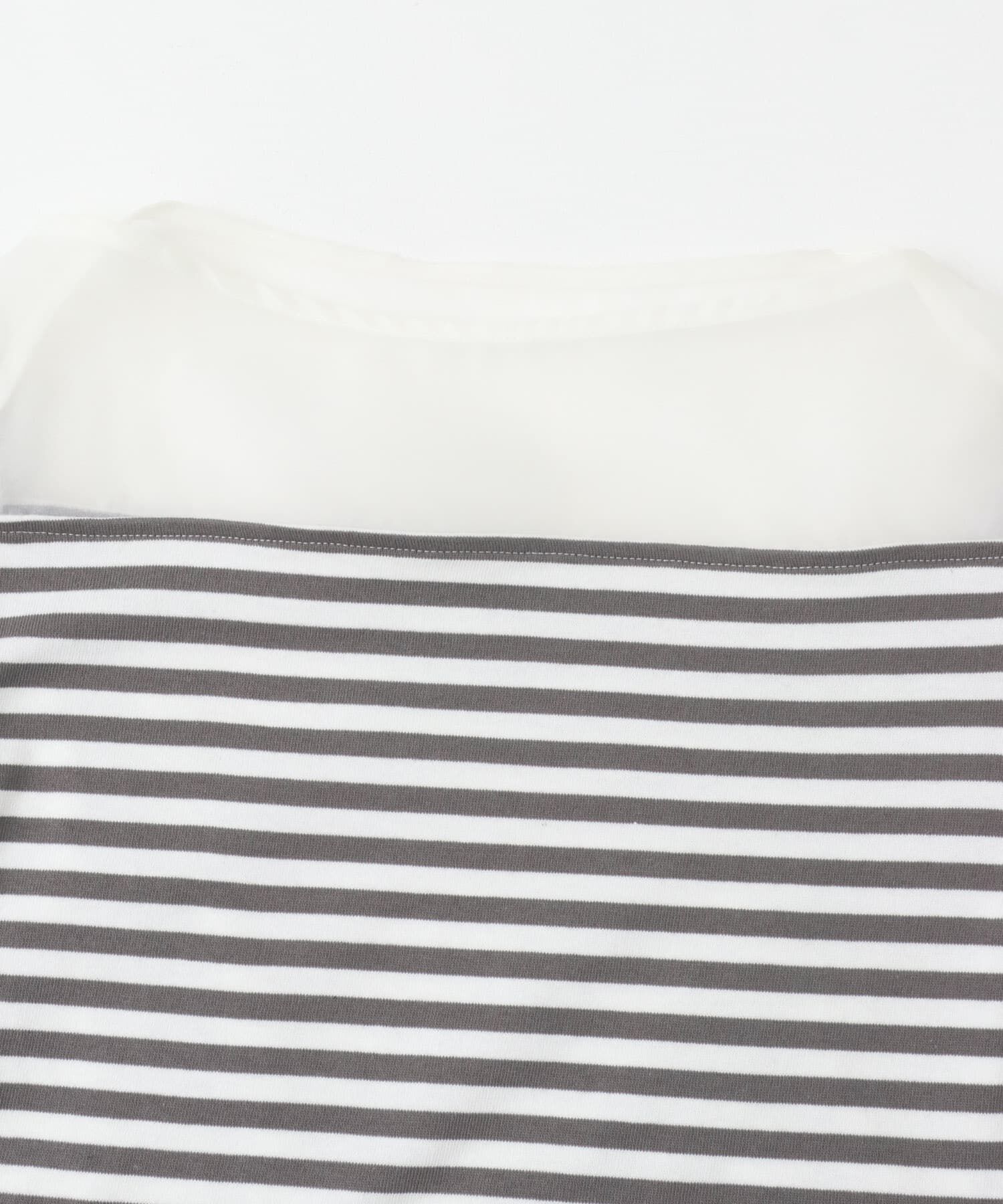 URBAN RESEARCH ROSSO「F by ROSSO　シアードッキングカットソー」|Tシャツ・カットソー|