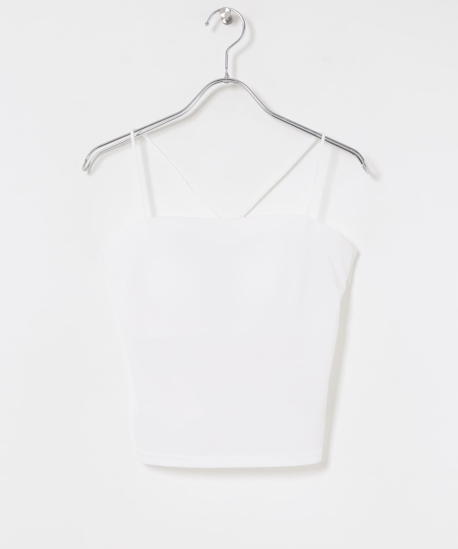 URBAN RESEARCH「『MADE IN JAPAN』 アセテートカップ付きショート丈キャミソール」|キャミソール|