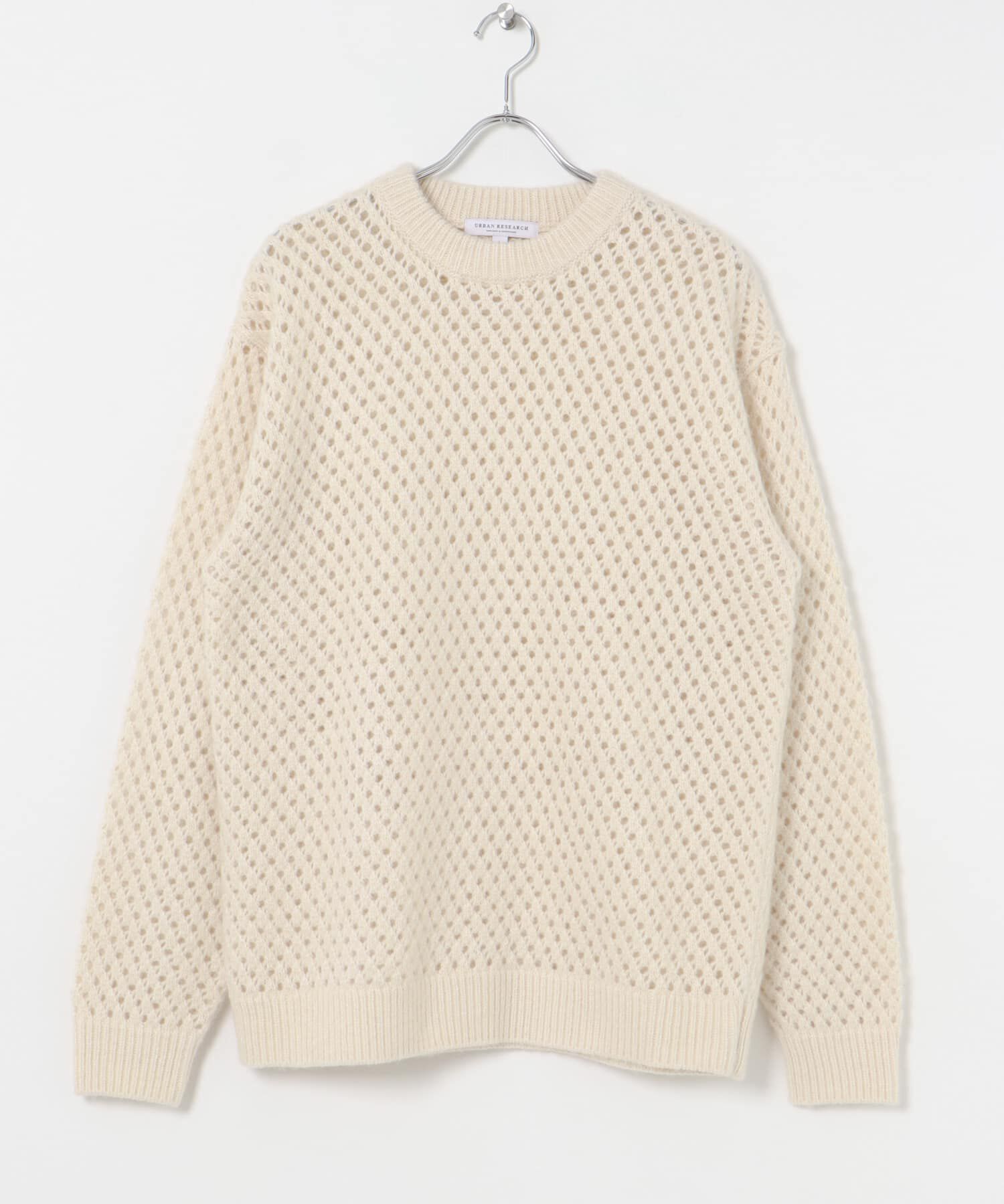 URBAN RESEARCH「ウールアクリルメッシュニット」|ニット・セーター|