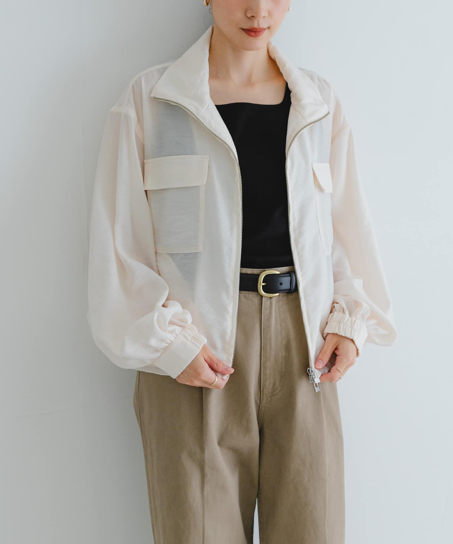 URBAN RESEARCH「シアージップブルゾン」|ブルゾン・スタジャン|