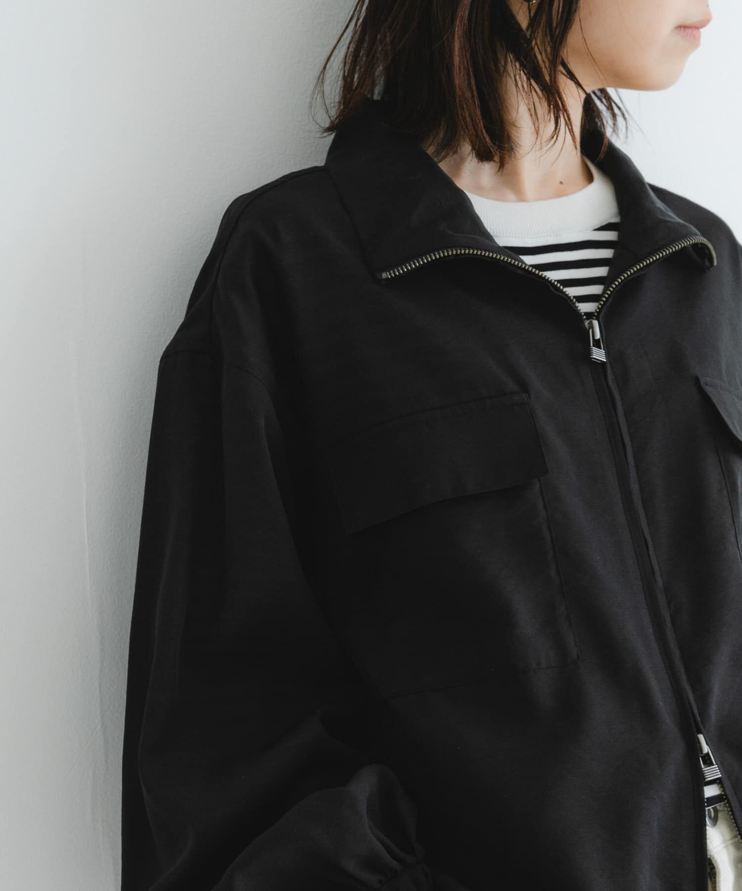 URBAN RESEARCH「シアージップブルゾン」|ブルゾン・スタジャン|