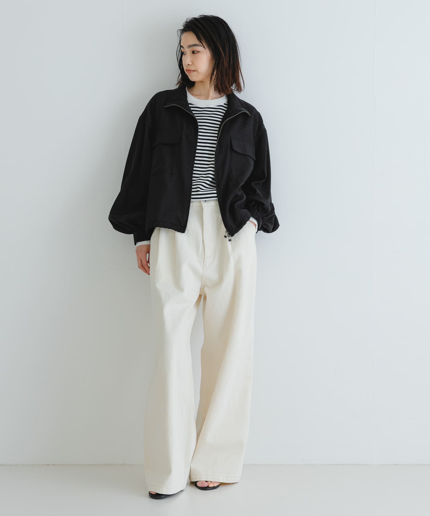 URBAN RESEARCH「シアージップブルゾン」|ブルゾン・スタジャン|