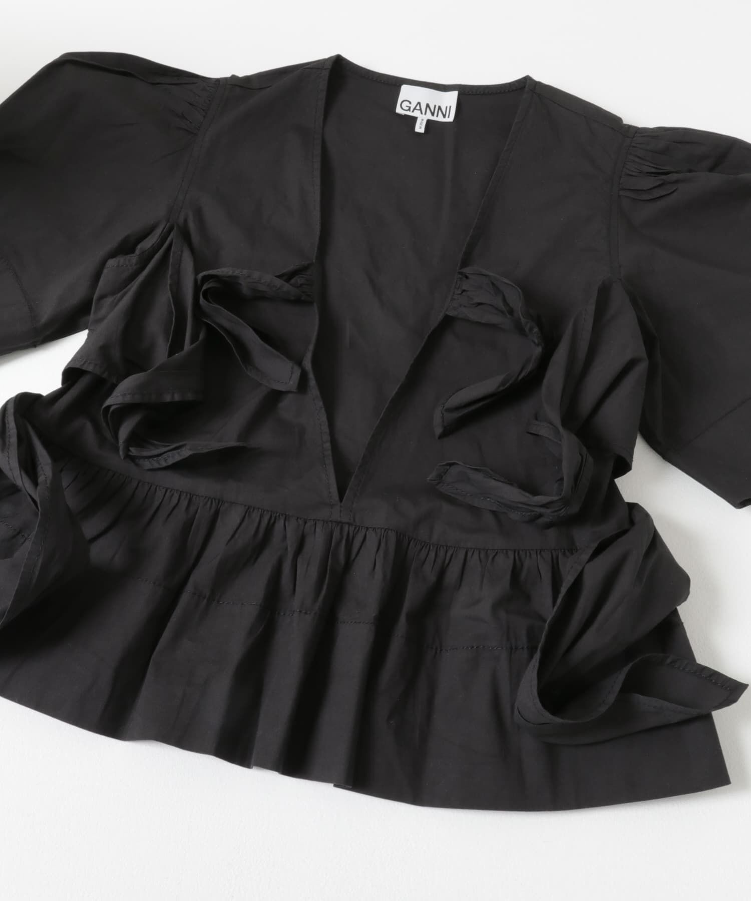 URBAN RESEARCH「GANNI　Tie Strap BLOUSE」|シャツ・ブラウス|